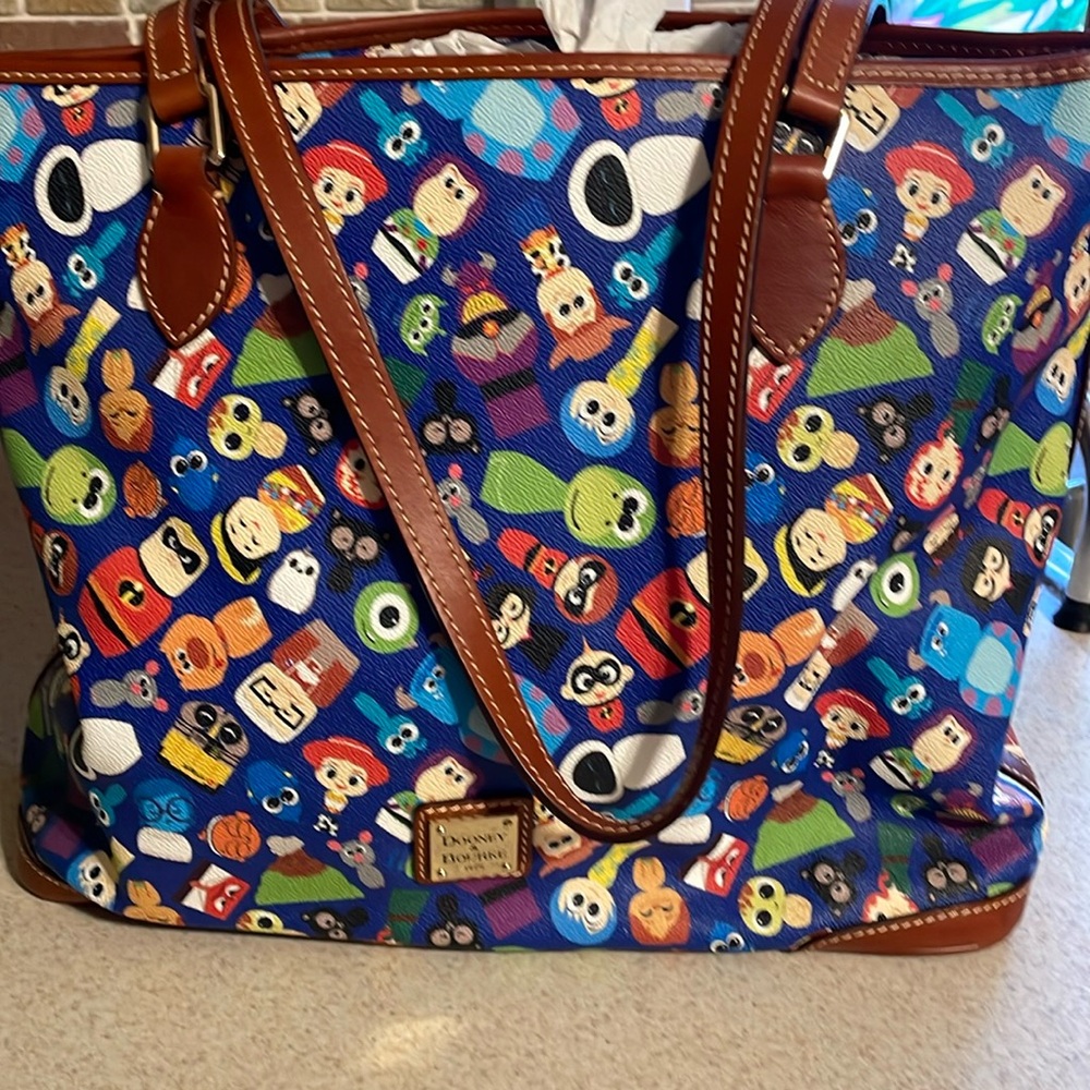 Disney Pixar Dooney and Bourke tote bag, good used condition.
